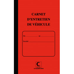 CARNET ENTRETIEN VEHICULE...