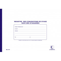 REGISTRE CONVENTIONS DE STAGES